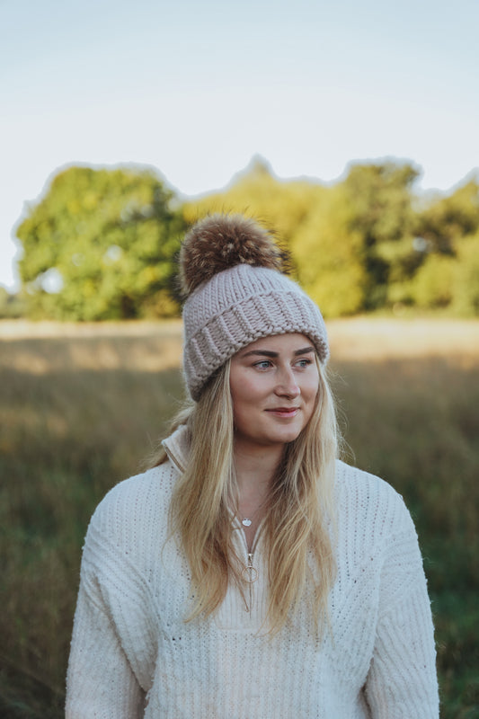 The Bobble Hat - Pearl