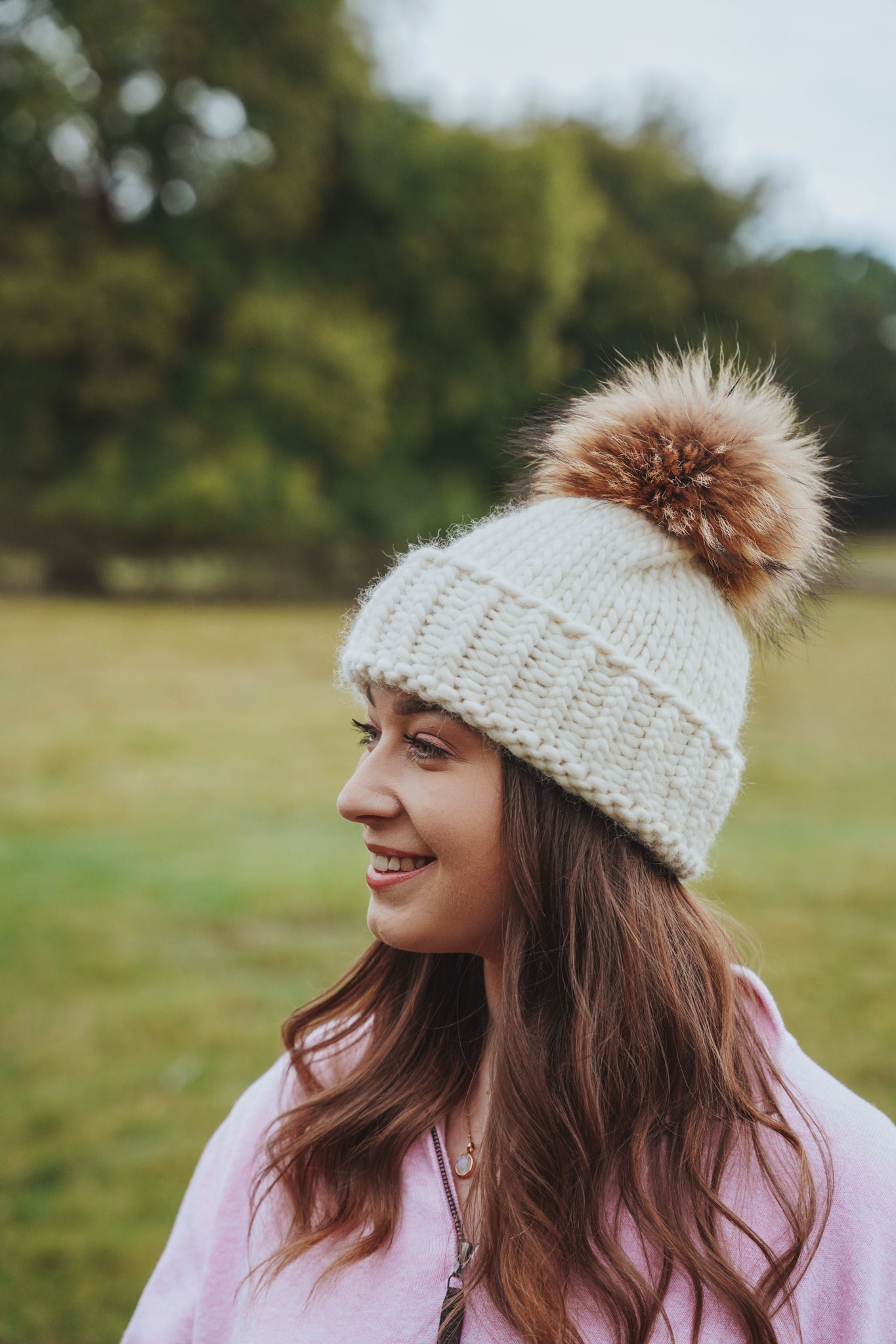 The Bobble Hat - Ivory